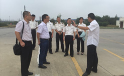 阿拉山口海關(guān)到訪合肥國際內(nèi)陸港