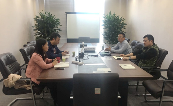 志邦廚柜到合肥國際陸港洽談合作